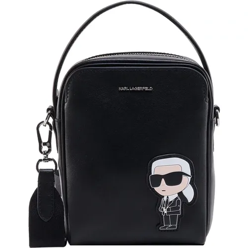Chic Shoulder Bag with Logo Details , female, Sizes: ONE SIZE - Karl Lagerfeld - Modalova