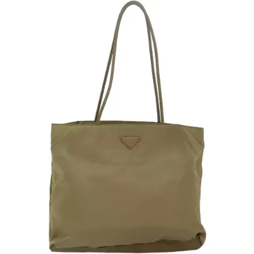 Pre-owned Tote Bags, female, , Size: ONE SIZE Pre-owned Nylon totes - Prada Vintage - Modalova