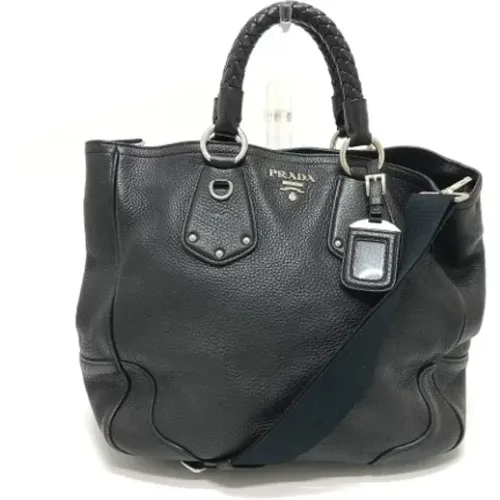 Pre-owned Tote Bags, female, , Size: ONE SIZE Pre-owned Leather prada-bags - Prada Vintage - Modalova