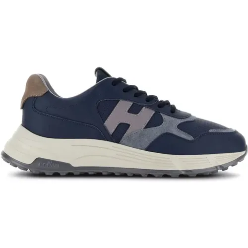 Blaue Sneakers für Männer , Herren, Größe: 40 1/2 EU - Hogan - Modalova