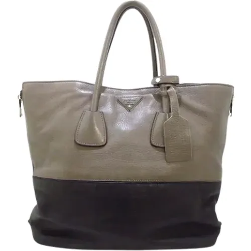 Pre-owned Tote Bags, female, , Size: ONE SIZE Pre-owned Leather prada-bags - Prada Vintage - Modalova