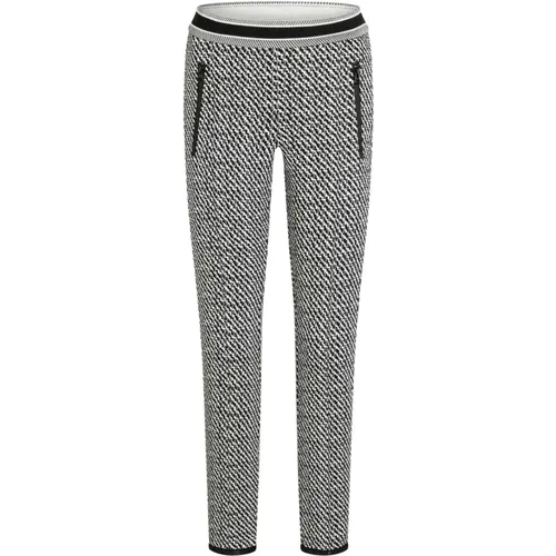 Tweed Style Pants , female, Sizes: 2XL - CAMBIO - Modalova