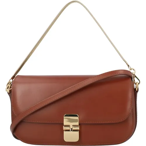 Womens Bags Handbag Noisette Ss24 , female, Sizes: ONE SIZE - A.p.c. - Modalova