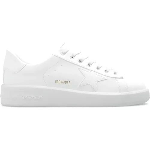 ‘Pure’ lace-up sneakers , male, Sizes: 9 UK - Golden Goose - Modalova