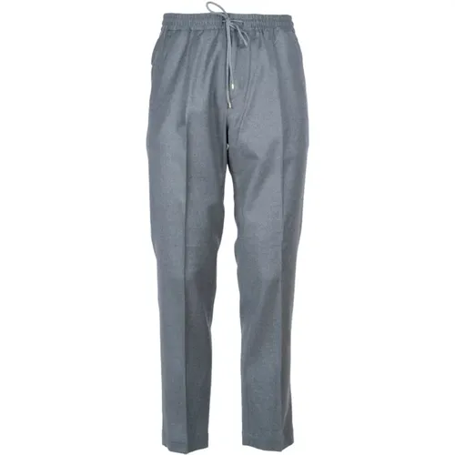 Slim-fit Trousers , male, Sizes: W34 - Briglia - Modalova