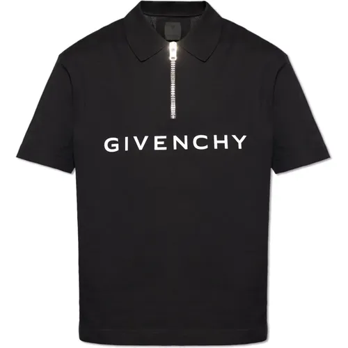 Polo Shirts, male, , Size: S Polo shirt with logo - Givenchy - Modalova