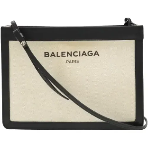 Pre-owned Cross Body Bags, female, , Size: ONE SIZE Pre-owned Canvas balenciaga-bags - Balenciaga Vintage - Modalova