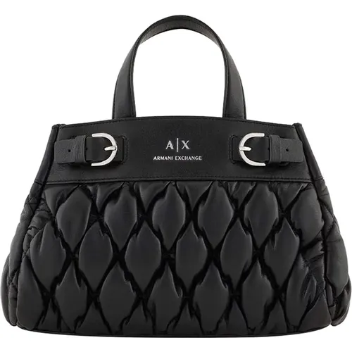 Stilvolle schwarze Taschen - Armani Exchange - Modalova