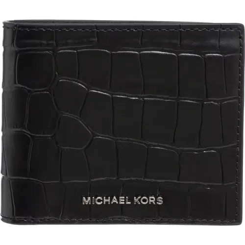 Classic Wallet with Logo and Card Slots , male, Sizes: ONE SIZE - Michael Kors - Modalova