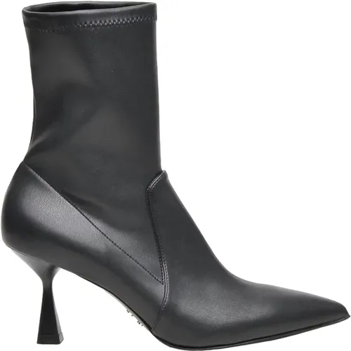 Women's Shoes Ankle Boots Nero Noos , female, Sizes: 7 UK, 6 UK - Sergio Levantesi - Modalova