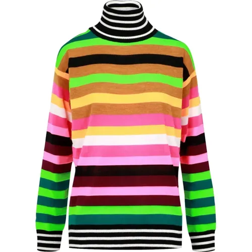 Turtlenecks, female, , Size: M Turtleneck MultiColour - Semicouture - Modalova