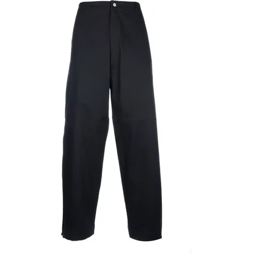 Wide Trousers , male, Sizes: L - Emporio Armani - Modalova