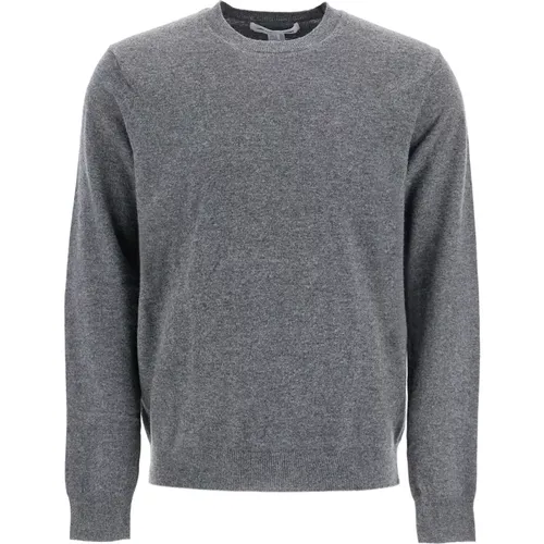 Melange Wool Crewneck Pullover - Comme des Garçons - Modalova