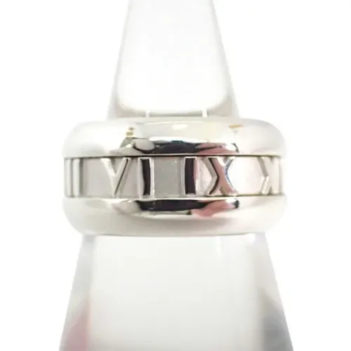 Pre-owned Jewellery, female, , Size: ONE SIZE Pre-owned Silver rings - Tiffany & Co. Pre-owned - Modalova