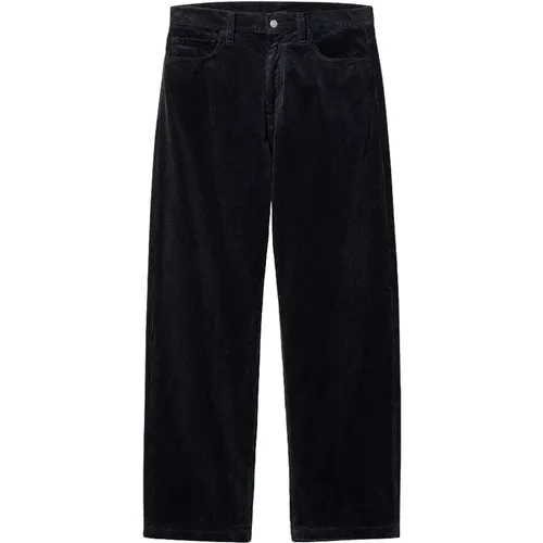 Wide Trousers, male, , Size: W32 Velvet Pants - Carhartt WIP - Modalova