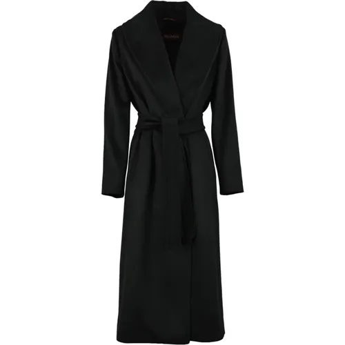 Wool Wrap Coat , female, Sizes: S, L, XS, M - Max Mara Studio - Modalova