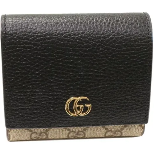 Pre-owned Wallets, female, , Size: ONE SIZE Pre-owned Canvas wallets - Gucci Vintage - Modalova