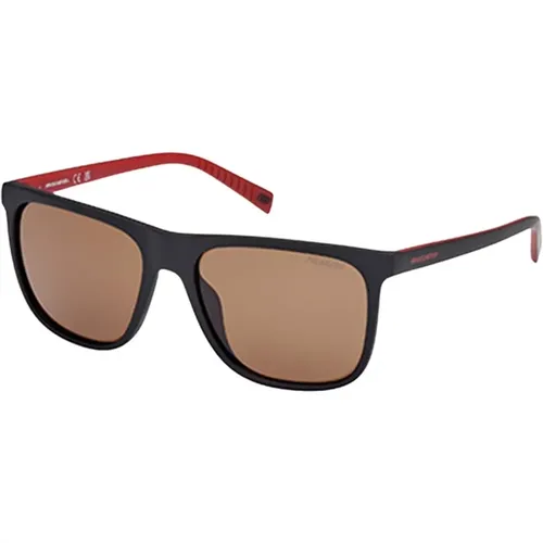 Polarized Sunglasses Brown Lens , male, Sizes: 56 MM - Skechers - Modalova