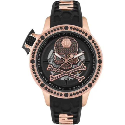 Watches, male, , Size: ONE SIZE Automatic Men's Watch Plein Rich - Philipp Plein - Modalova