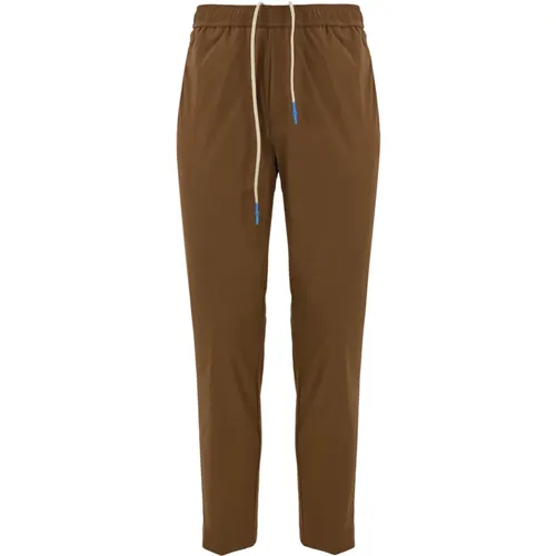 Slim-fit Trousers , male, Sizes: W34, W32 - Pmds - Modalova
