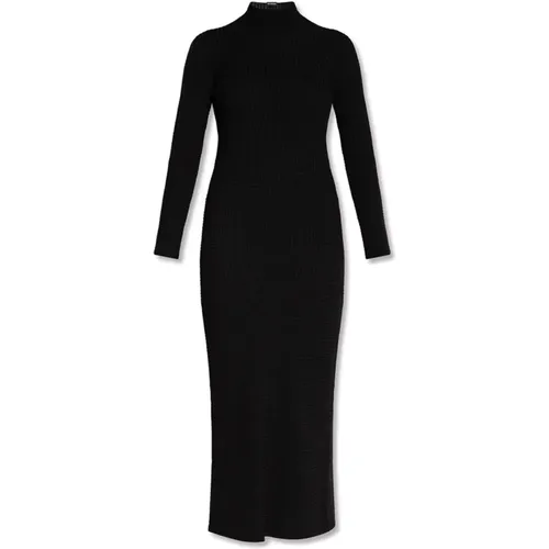 Wool Dress - Elegant and Timeless , female, Sizes: M - Balenciaga - Modalova