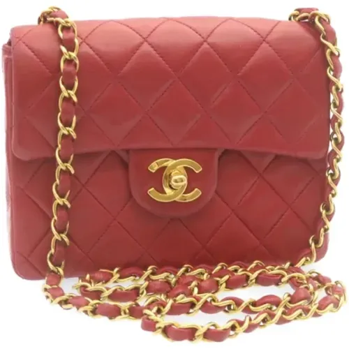 Pre-owned Leather chanel-bags , female, Sizes: ONE SIZE - Chanel Vintage - Modalova