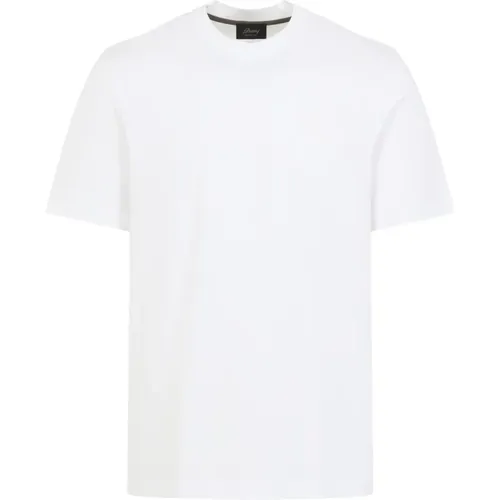 T-Shirts, male, , Size: XL T-Shirt & Polo Collection Aw25 - Brioni - Modalova