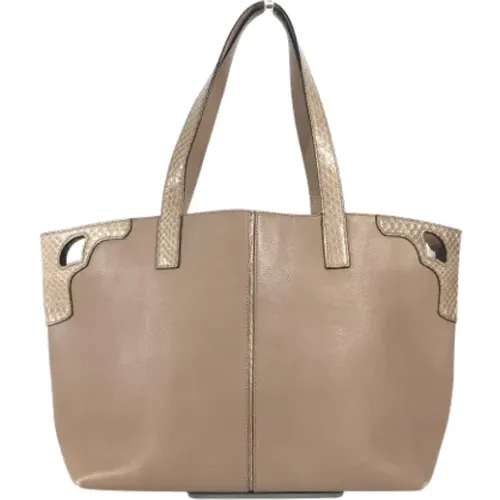 Pre-owned Tote Bags, female, , Size: ONE SIZE Pre-owned Leather shoulder-bags - Cartier Vintage - Modalova