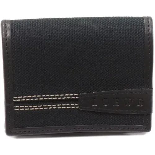 Pre-owned Leather wallets , female, Sizes: ONE SIZE - Loewe Pre-owned - Modalova