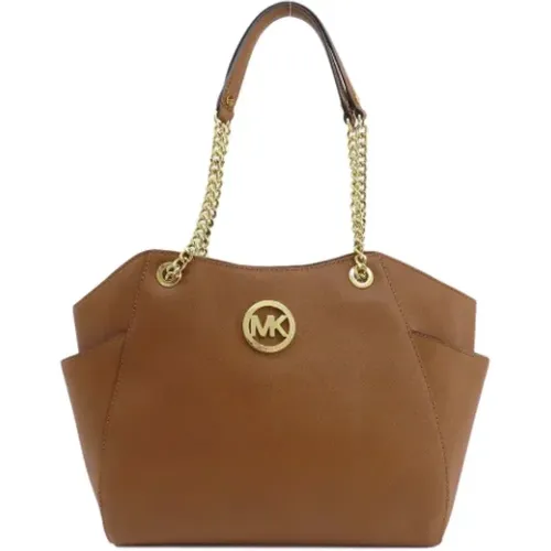 Pre-owned Tote Bags, female, , Size: ONE SIZE Pre-owned Canvas shoulder-bags - Michael Kors Pre-owned - Modalova