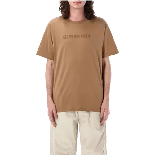 Men's Clothing T-Shirts & Polos Camel Ss24 , male, Sizes: XL - Burberry - Modalova