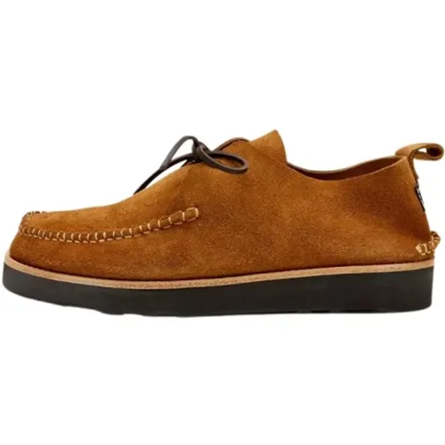 Laced Shoes, male, , Size: 7 US Suede Derbies - Yogi Footwear - Modalova