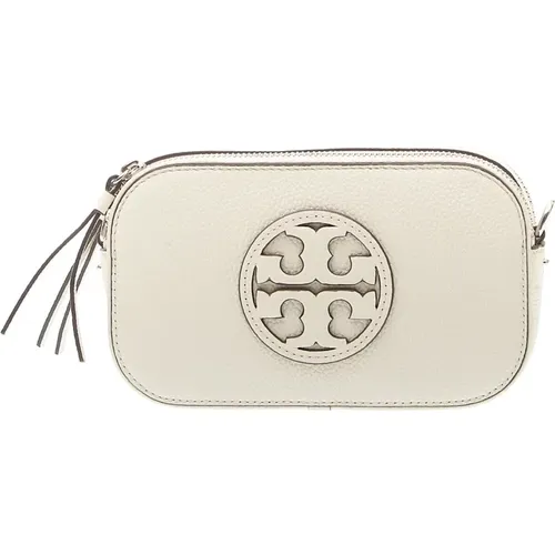 Handbag with Brass Details , female, Sizes: ONE SIZE - TORY BURCH - Modalova