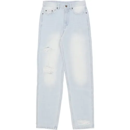 Zerissene Denim Baggy Jeans , Herren, Größe: W30 - Karl Kani - Modalova