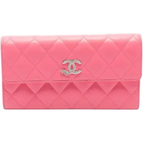 Pre-owned Wallets, female, , Size: ONE SIZE Pre-owned Leather wallets - Chanel Vintage - Modalova