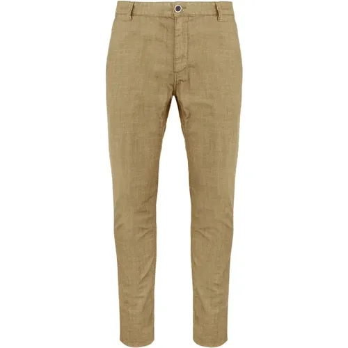 Chinos, male, , Size: W31 Slim Fit Chino Pants - BomBoogie - Modalova