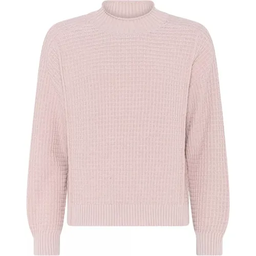 Casual Strukturierte Pullover Bluse Ash Rose , Damen, Größe: 2XL - Skovhuus - Modalova