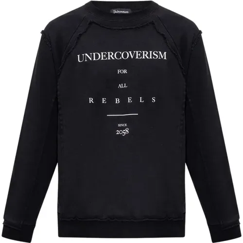 Sweatshirts, male, , Size: M Sweatshirt with logo - Undercover - Modalova