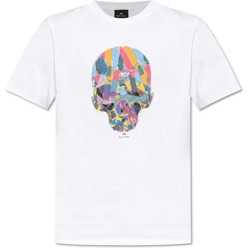 Bedrucktes T-Shirt , Herren, Größe: 2XL - PS By Paul Smith - Modalova