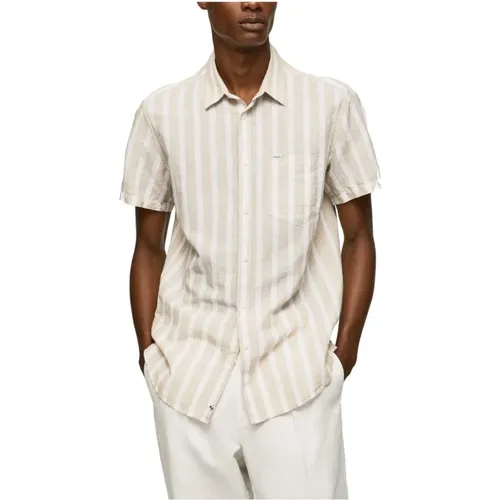 Short Sleeve Shirts , male, Sizes: M - Pepe Jeans - Modalova