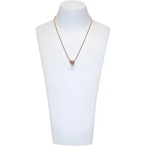 Pre-owned Jewellery, female, , Size: ONE SIZE Pre-owned Rose Gold necklaces - Bvlgari Vintage - Modalova