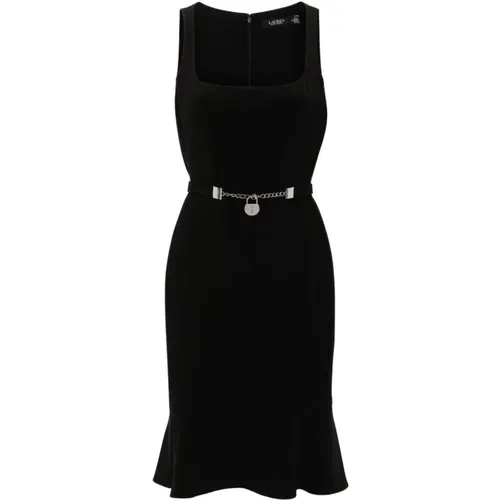 Schwarze Kleider für Frauen , Damen, Größe: XL - Ralph Lauren - Modalova