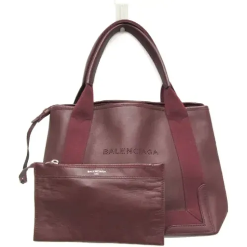 Pre-owned Tote Bags, female, , Size: ONE SIZE Pre-owned Leather balenciaga-bags - Balenciaga Vintage - Modalova