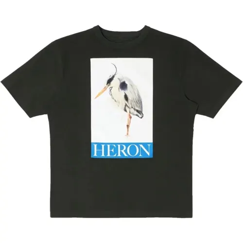Heron bird t-shirts , male, Sizes: 2XL - Heron Preston - Modalova