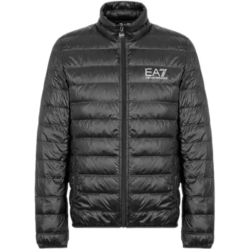 Leichte Daunenjacke - Emporio Armani EA7 - Modalova