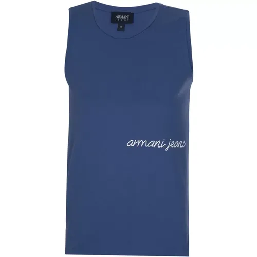 T-shirt , female, Sizes: M - Armani - Modalova