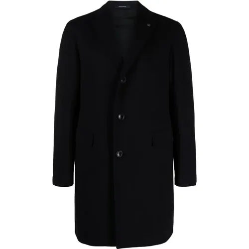 Wool Cashmere Coat , male, Sizes: 2XL - Tagliatore - Modalova