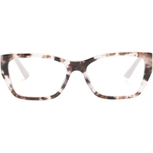 Havana Optical Frame , female, Sizes: 54 MM, 52 MM - Prada - Modalova