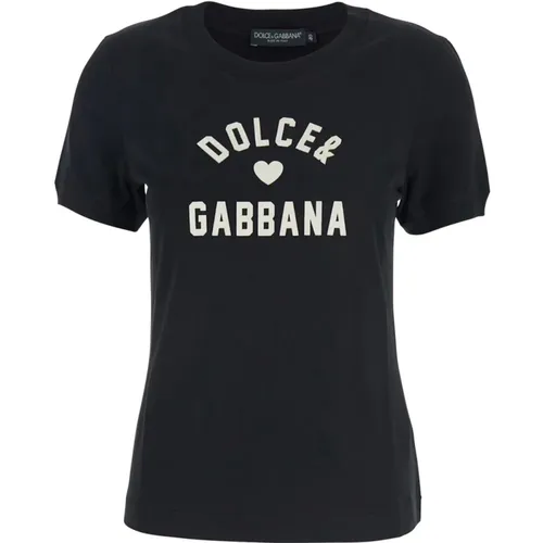 T-Shirts, female, , Size: S T-shirts and Polos - Dolce & Gabbana - Modalova