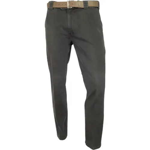 Chinos, male, , Size: W28 M Trousers Mod. Oslo 2-5576 / 38 - Meyer - Modalova